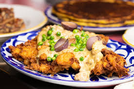 Dove's Luncheonette signature dishes Chicken Fried Chicken
Burnt Ends Hash
Masa Pancakes